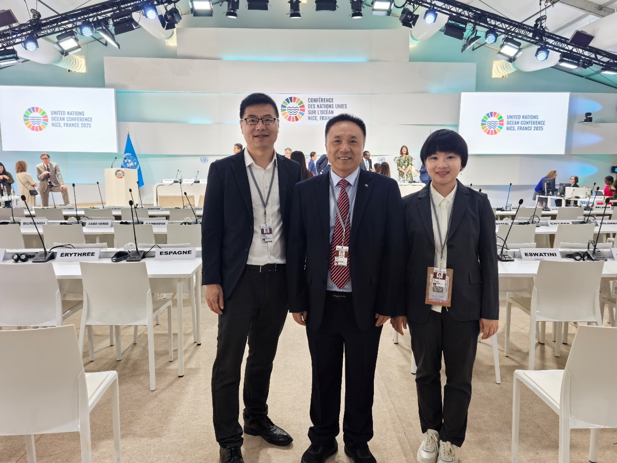 副校长宁凌带队出席联合国海洋大会和“一个海洋”科学大会
